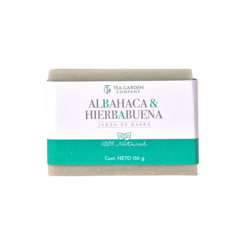 Jabón de barra Albahaca & Hierbabuena