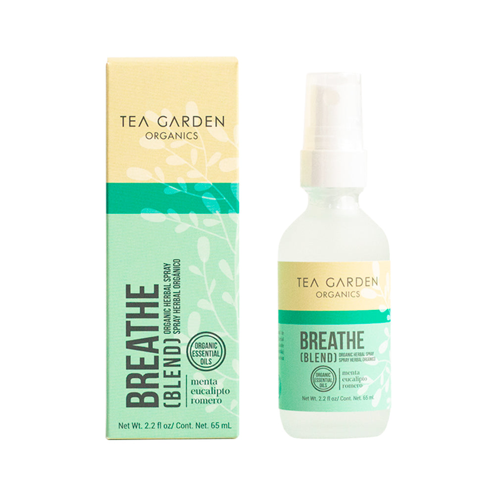 Spray Herbal Orgánico Breathe (Blend) – Tea Garden Company