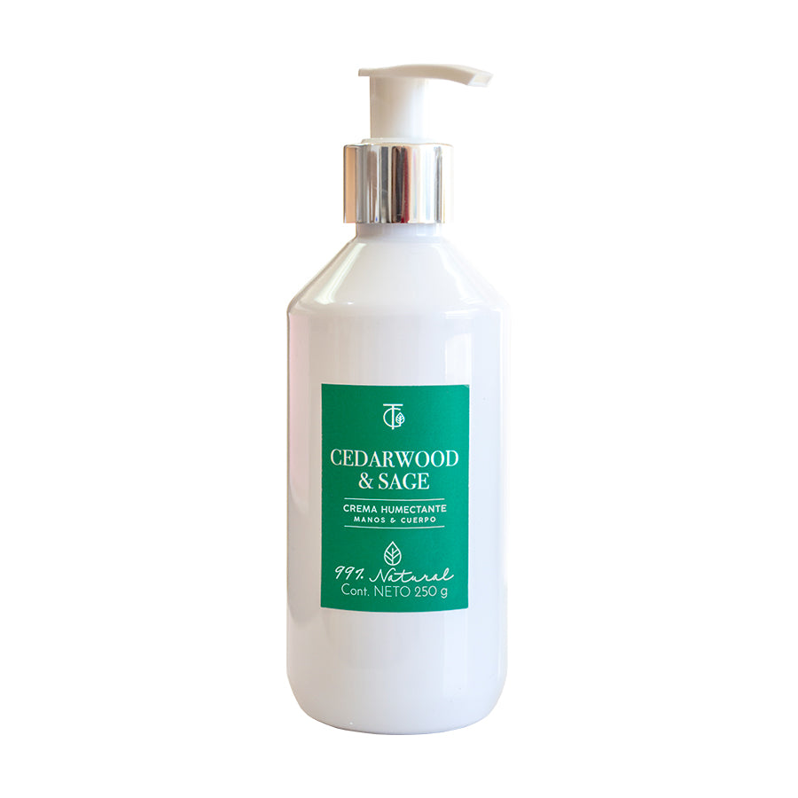 Crema Humectante - Cedarwood & Sage