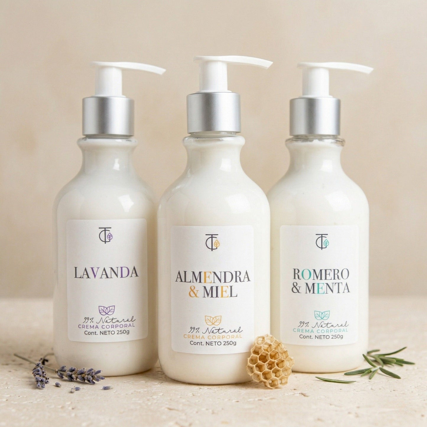 Crema Corporal Almendra & Miel