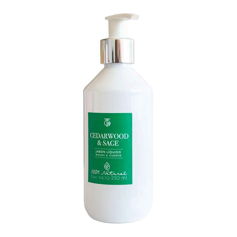 Jabón Líquido - Cedarwood & Sage