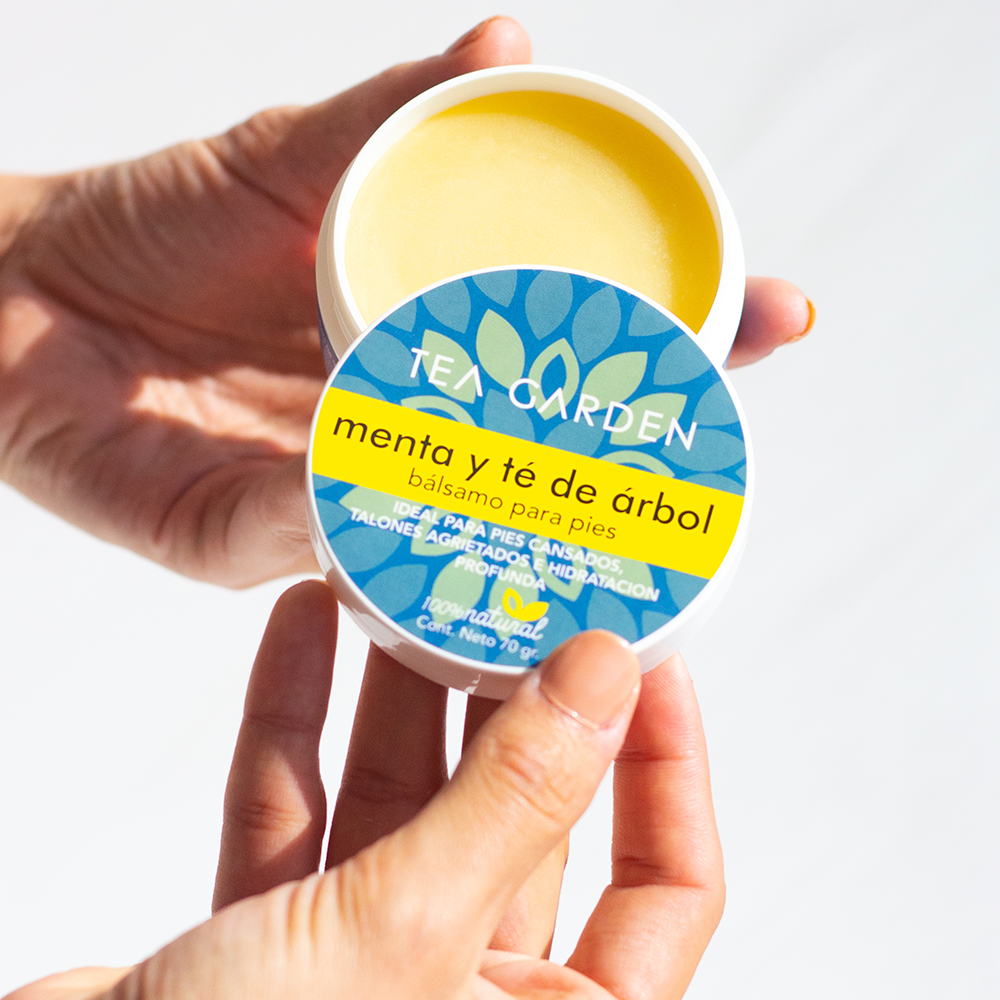 MENTA Y TÉ DE ARBOL BÁLSAMO PARA PIES 70 GR