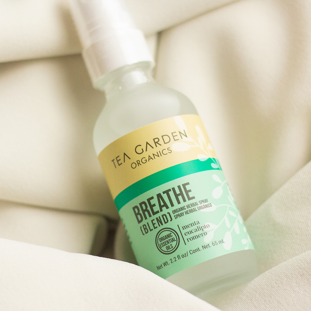 Spray Herbal Orgánico Breathe (Blend)