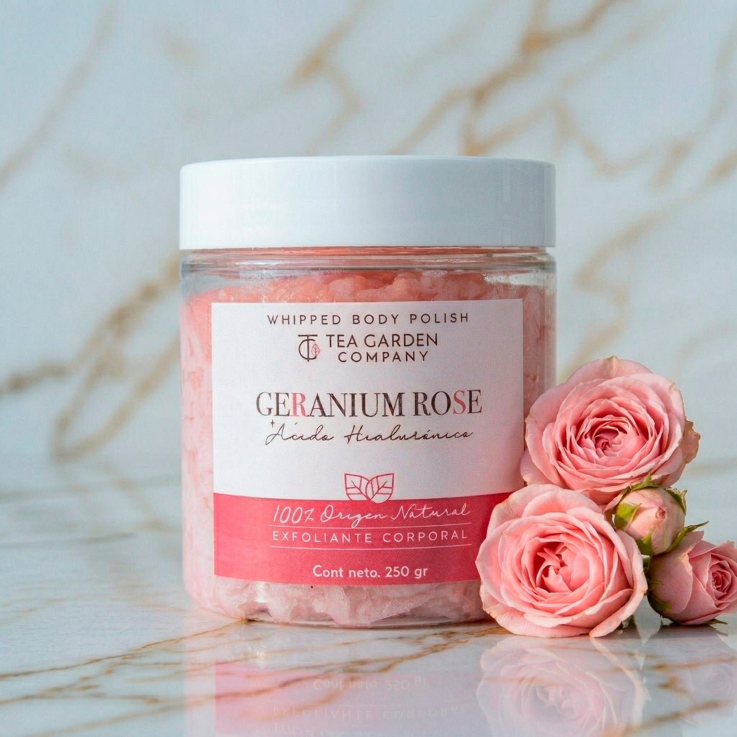 Exfoliante de Geranium Rose 250 gr