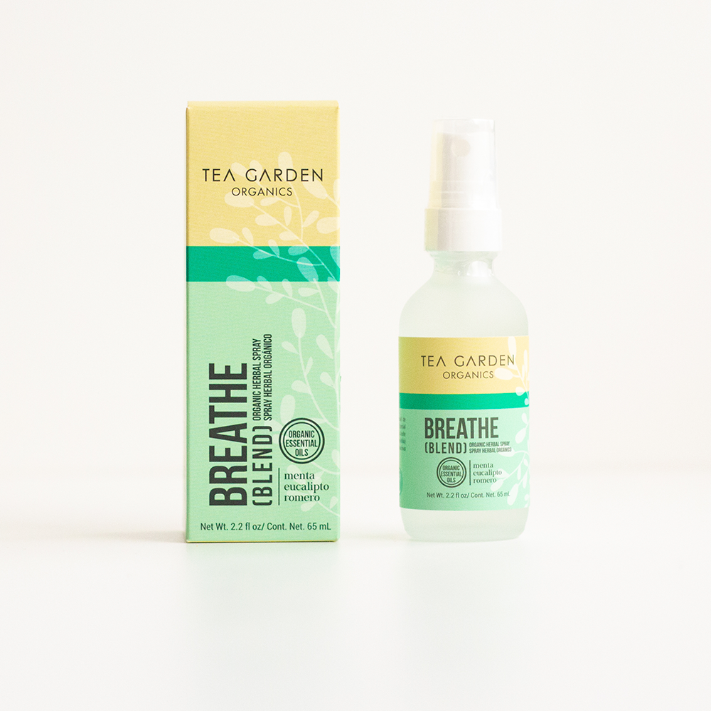 Spray Herbal Orgánico Breathe (Blend)